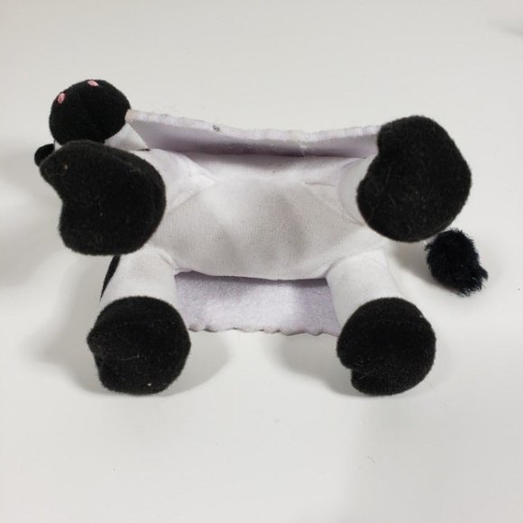 Chick-fil-A Cow Advertising Plush Toy Eat More Chikin Sign 6 inch - Picture 5 of 6